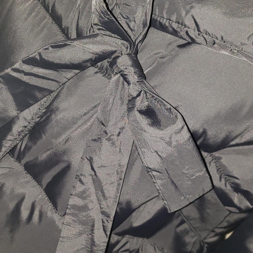 Women's Puffer Ribbon Jacket - Picture 4 of 5